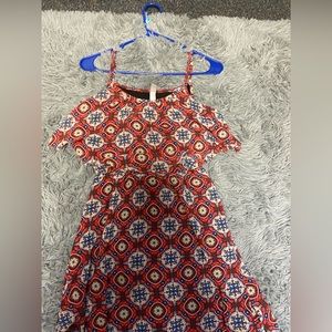 Mini floral dress